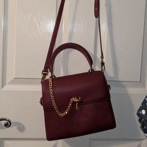 Luana Italy Maroon crossbody